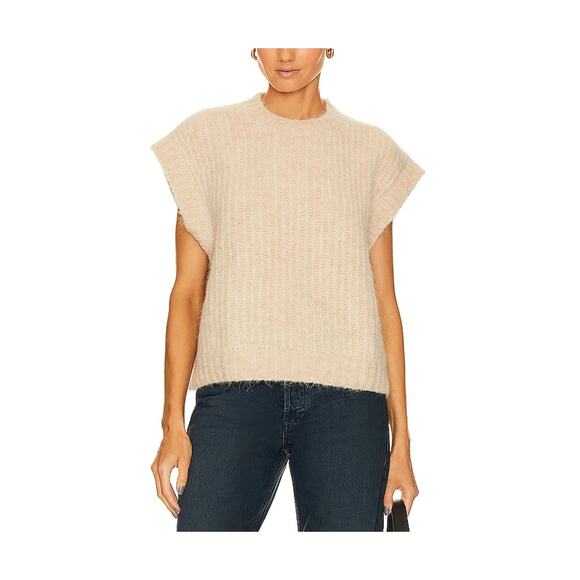 Anine Bing 'Adam' White Vest Size S - Picture 1 of 5